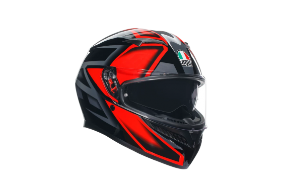 K3 TOP ECE2206 - Compound Black/Red | AGV