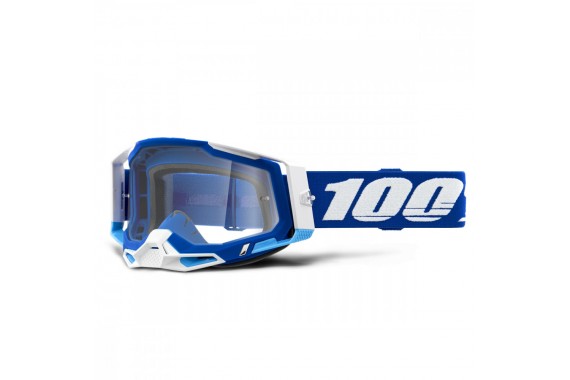 Racecraft 2 Blue Clear Lens | 100%