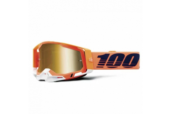 Racecraft 2 Coral Mirror True Gold Lens | 100%