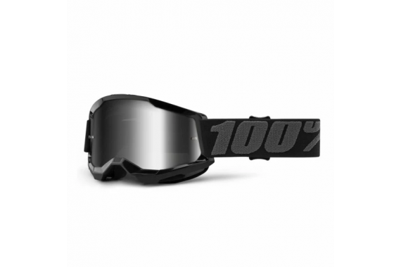 Strata 2 Youth Black Mirror Silver Lens | 100%