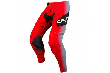 Pantalon ZERO Dissolve -Rouge Fluo / Bleu | SEVEN MX